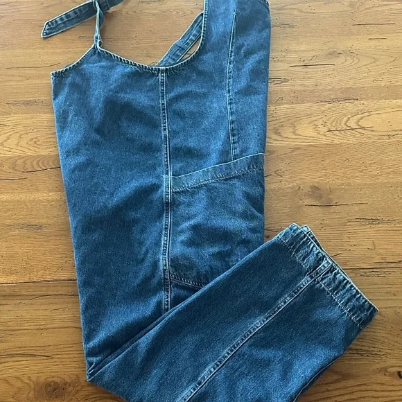 Free People High Roller Sleeveless Jumpsuit Medium - Picture 9 of 11